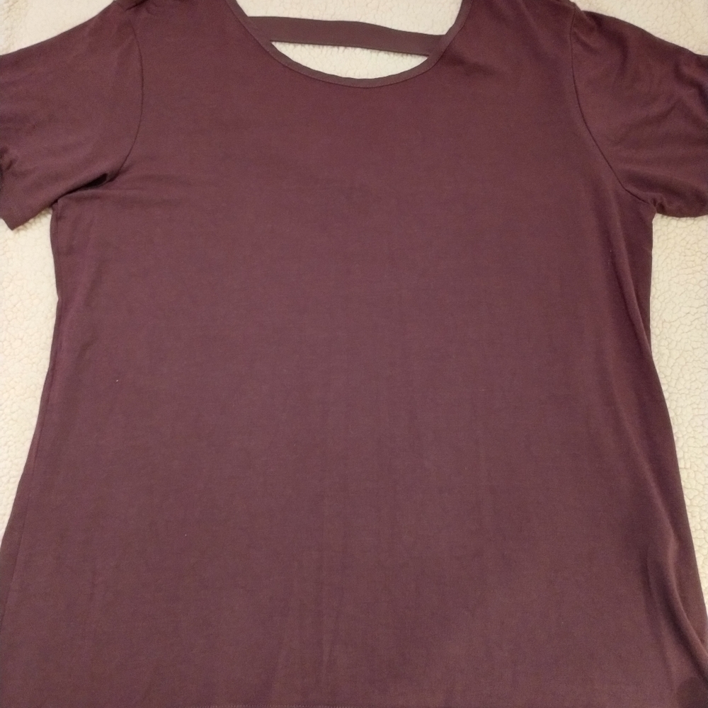 41 Hawthorn Blouse plum purple